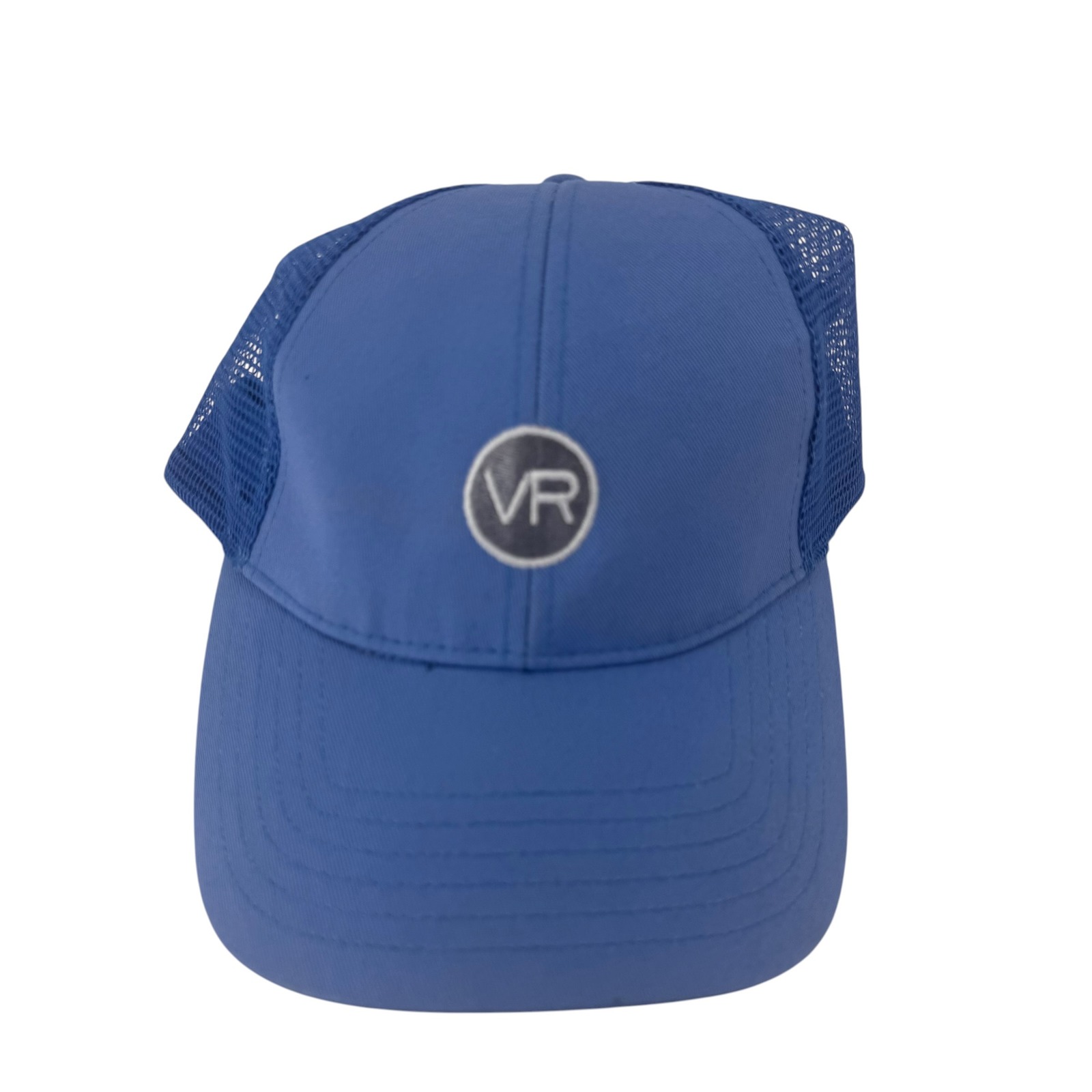 Simms Fishing Products Blue Vr Logo Trucker Hat Snapback Mesh Cap Osfm — image 4 of 7